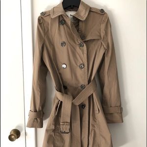 Coach Classic Trench Coat Like New Sz 2
